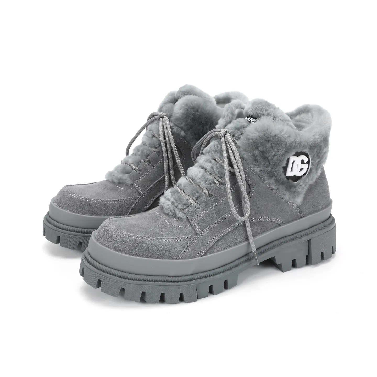 Men's men's shoes💰720💰Dolce & gabbana (DG) official website sync new style💥men's autumn and winter combat boots, warm wool lining: 1 exclusive mold opening ✅imported cowhide upper with wool lining🐑original private mold outsole✔️16-44 (38.45 custom-made, non-refundable)